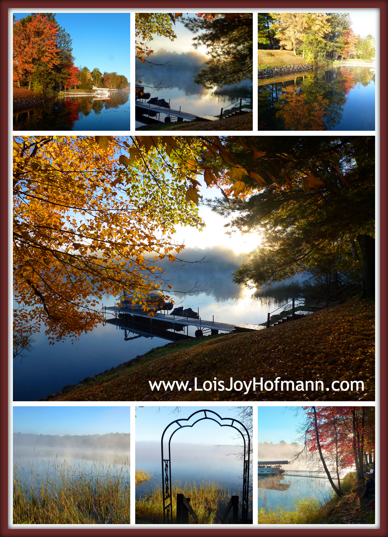 Fall photos White Ash Lake Wisconsin