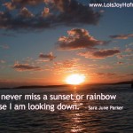 Quote about sunset